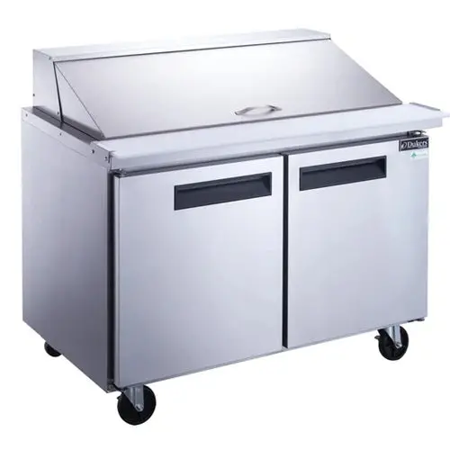 Dukers 48" Mega Top Dual-Door Sandwich & Salad Prep Table – Enhanced Workspace Design 1