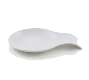 Elite M5511-W White Melamine Spoon Rest And Holder – Wall-Mount Or Countertop 1