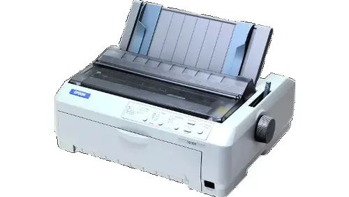 Epson Lq-590 Dot Matrix Printer With Tractor Feed 1