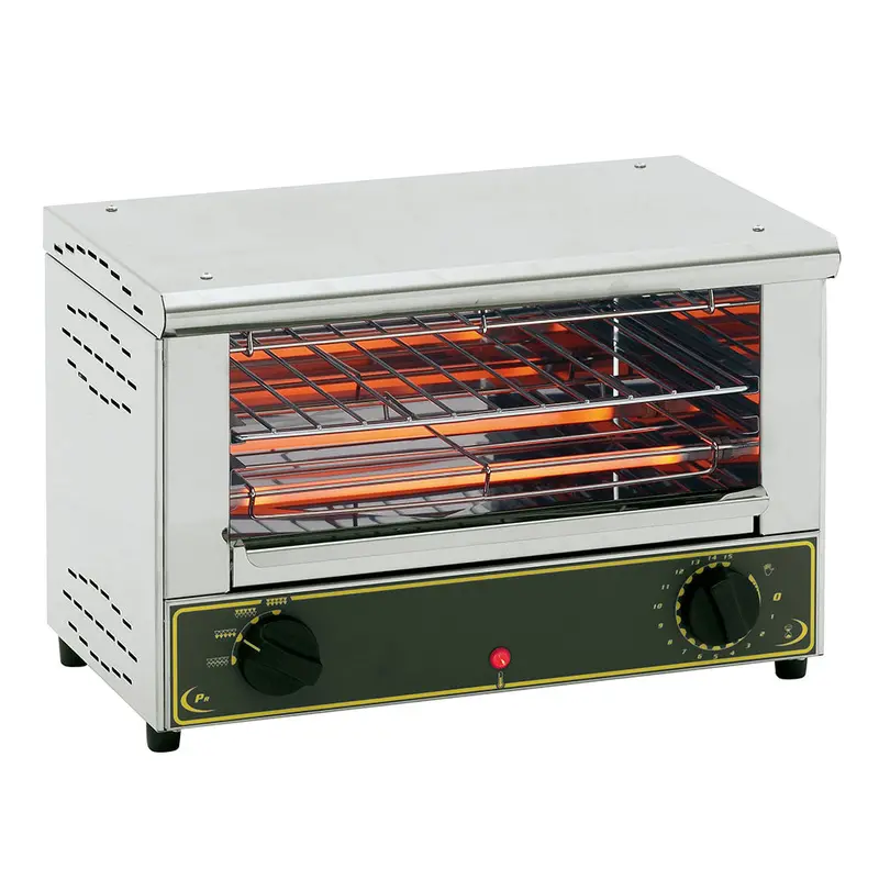 Equipex Sodir Toaster Oven & Cheesemelter – Single-Deck Electric Unit, 18" Wide 1