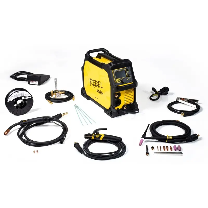 Esab Rebel Emp 205Ic Ac/Dc Multi-Process Inverter Welder (0558102553) 1