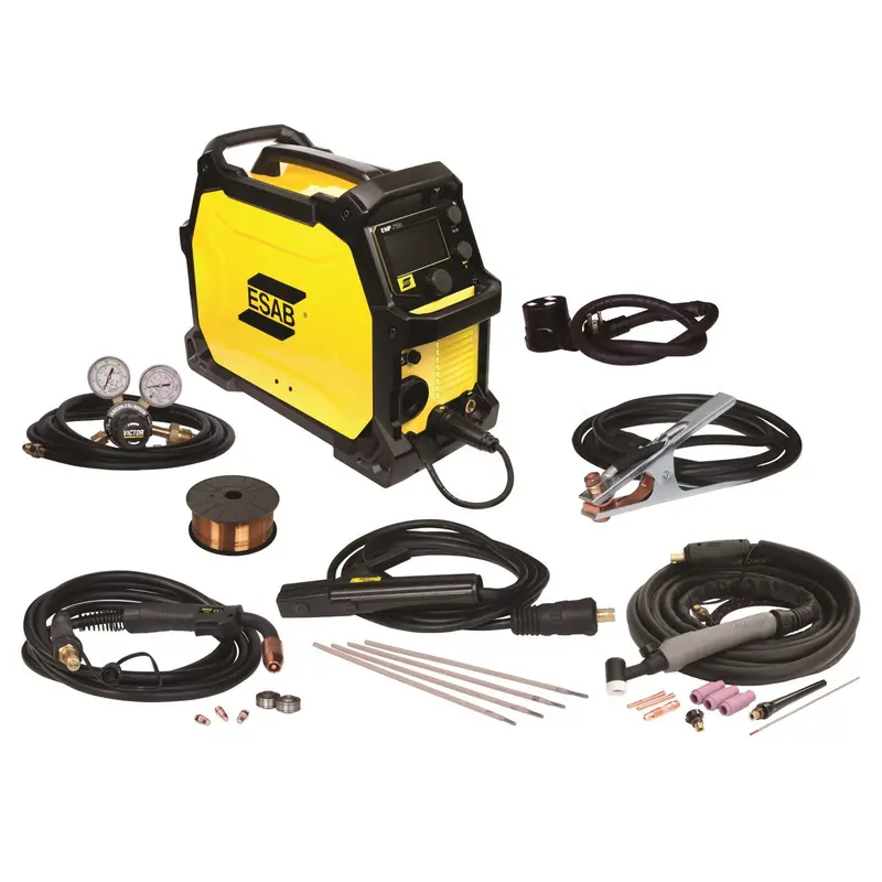Esab Rebel Emp 215Ic Mig/Stick/Tig Inverter Welder (0558102240) 1