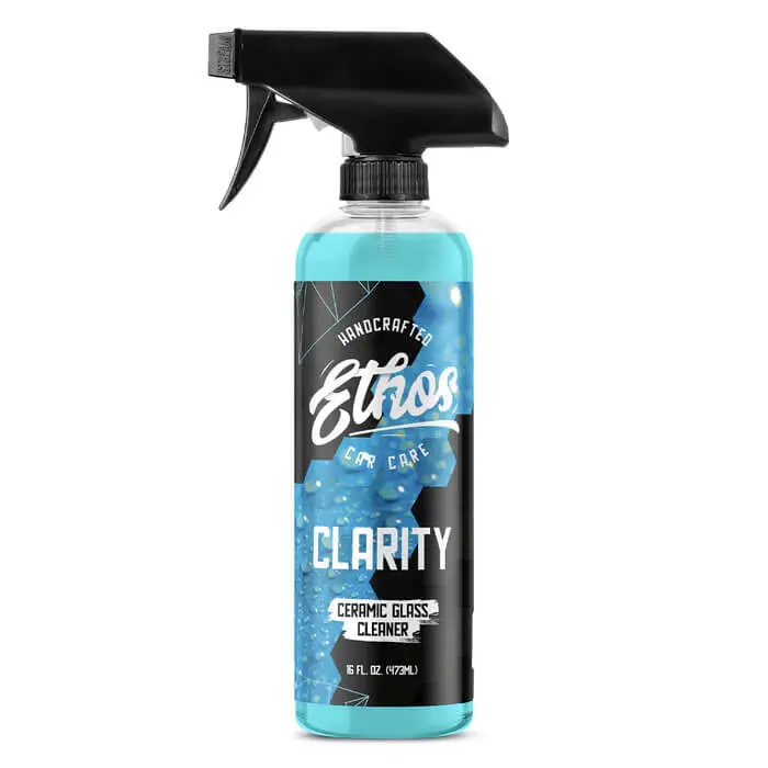Ethos Clarity Ceramic Glass Cleaner – 16 Oz Streak-Free Formula 1