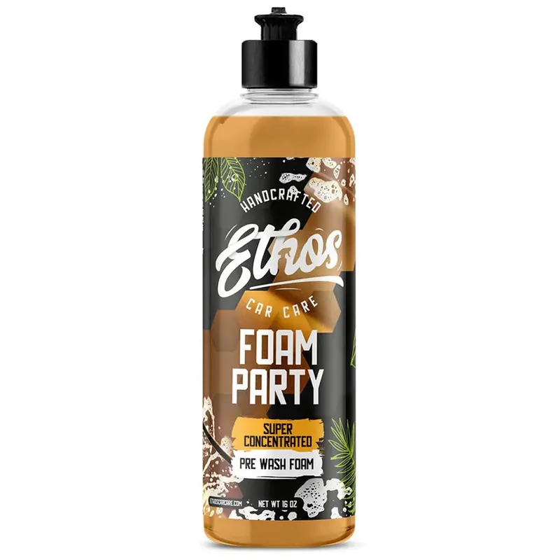 Ethos Foam Party Pre-Wash Foam Concentrate – 16Oz Ph-Balanced Formula 1