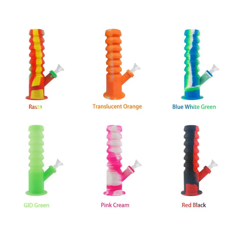 Extra-Tall Silicone Percolator Bong 1