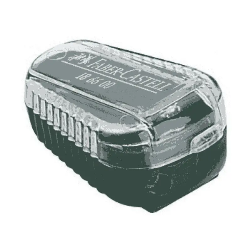 Faber-Castell 10-Pack Pencil Lead Sharpener – Compact Manual Tool For Artists & Students 1