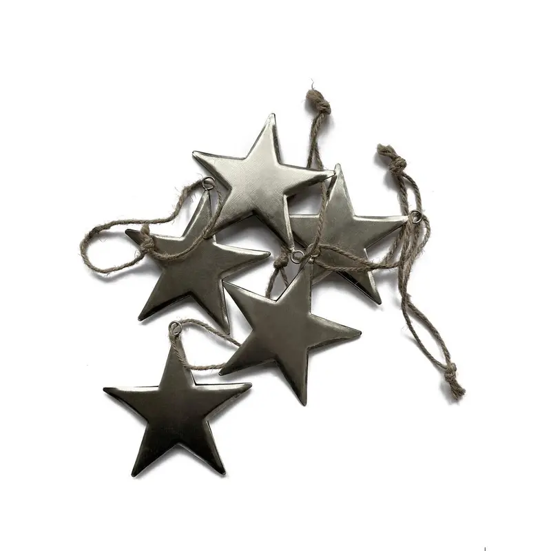 Falling Star Decorations – Shimmering Hanging Ornaments (8-Pack) 1