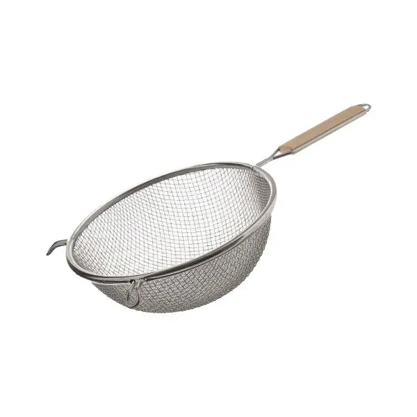Fine-Mesh Double-Layer Strainer – 10.25-Inch Diameter For Sifting & Filtering 1