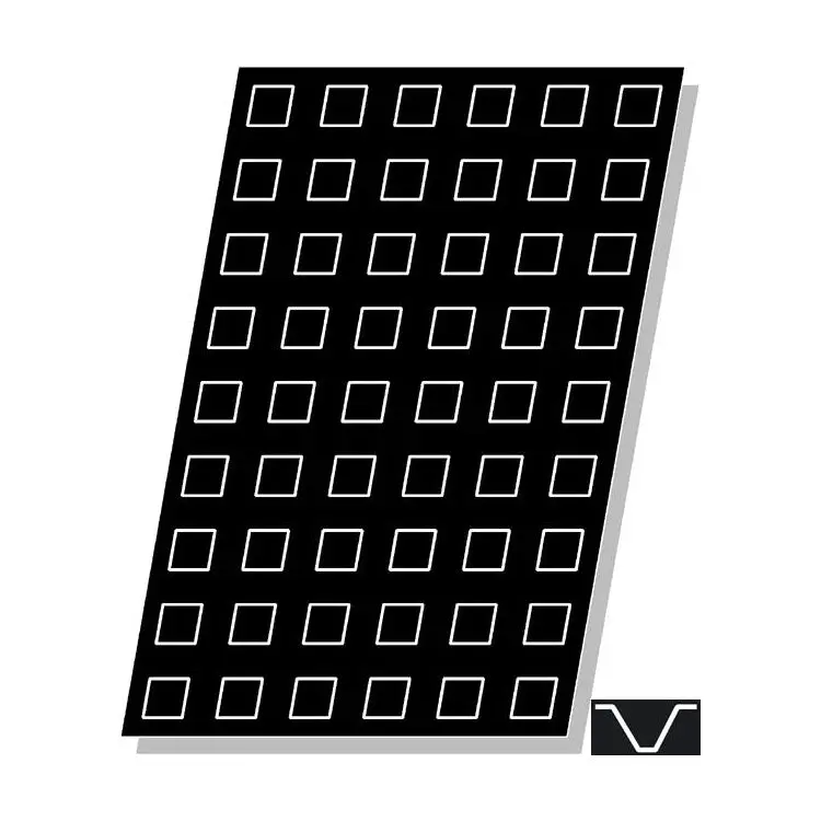 Flexipan Flx01562 Pyramidal Silicone Mold – Sheet Of 54 Cavities (1.375" Each) 1