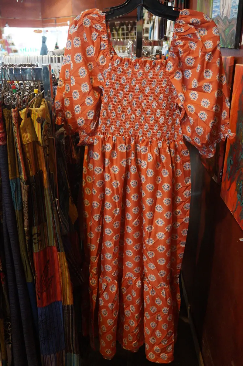 Flowy Summer Maxi Dress | Lightweight Cotton Blend 1