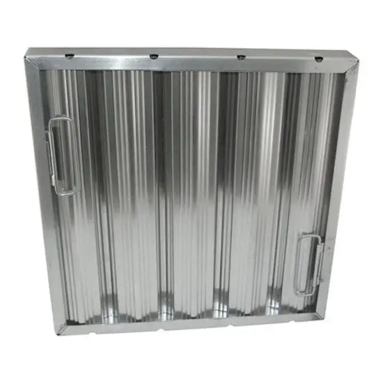Fmp 129-2065 Trine Baffle Grease Filter – 20 X 20 Inch Commercial Grade 1