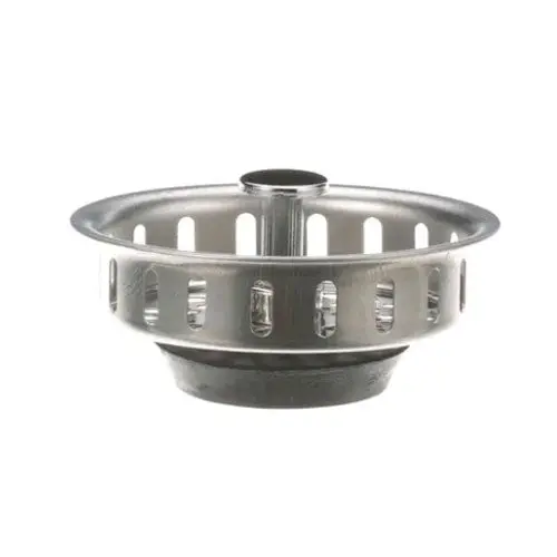 Fmp Drain Basket Strainer – 3.5-Inch Standard Sink Fit, Stainless Steel 1