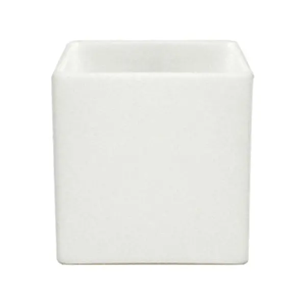 Foh Canvas Square Sampler Ramekin – 3-Ounce White Ceramic Dish 1