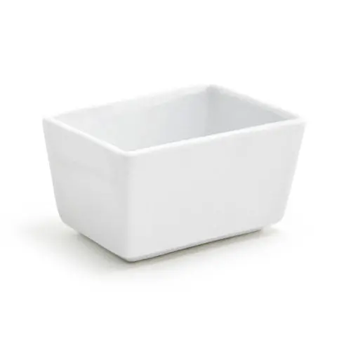 Foh Mod Sugar Packet Holder – Sleek White 6-Ounce Dispenser For Condiment Packets 1
