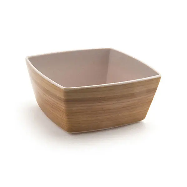Foh Platewise Mod Square Bamboo Bowl – 26-Ounce Large-Capacity Serving Or Prep Bowl 1