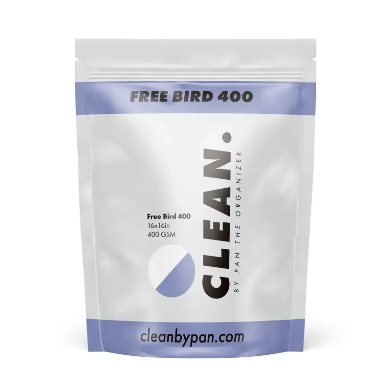 Free Bird 400 Microfiber Towels (5-Pack) – Clean Series 1