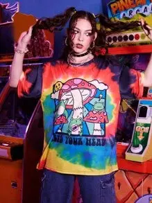 Froggy Tie-Dye Shirt – Hand-Dyed Eco-Friendly Top 1