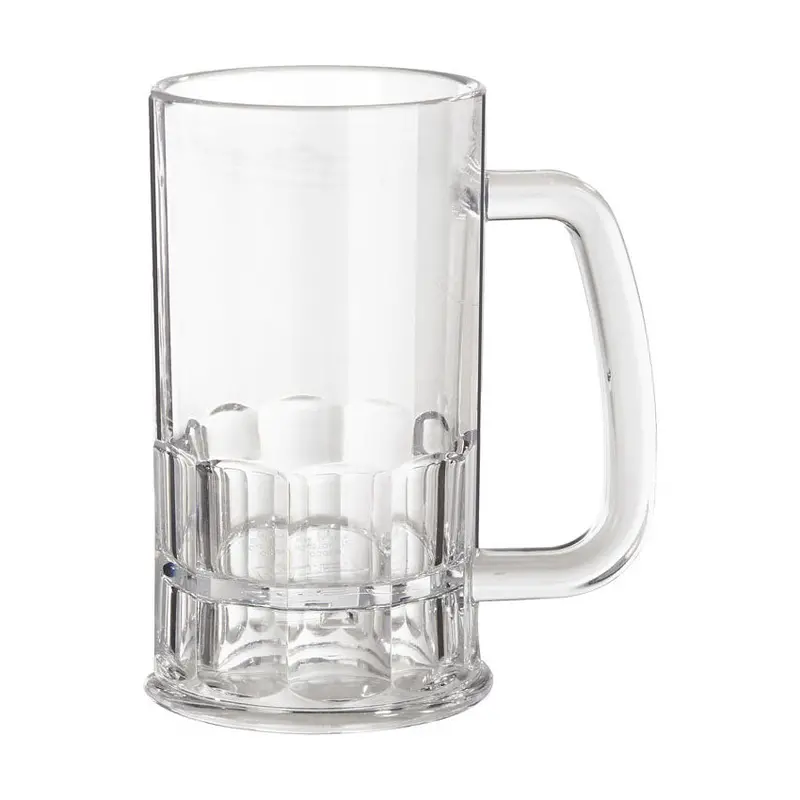 Get 00084-Cl San-Approved Plastic Beer Mug – 12-Ounce, Dishwasher Safe 1
