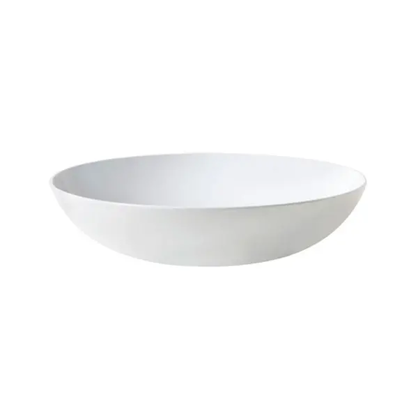 Get Ml-239-W Siciliano White Melamine Round Serving Bowl – 11 Quart 1