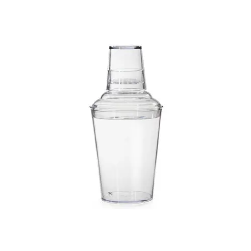 Get Sh-175-1-Cl Three-Piece Bar Shaker Set – 17.5-Ounce Stainless Steel Cocktail Shakers With Strainer And Cap 1
