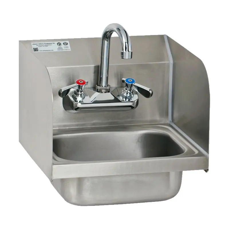 Gsw Hs-1615S Wall-Mounted Hand Sink With Welded Splash Guards 1