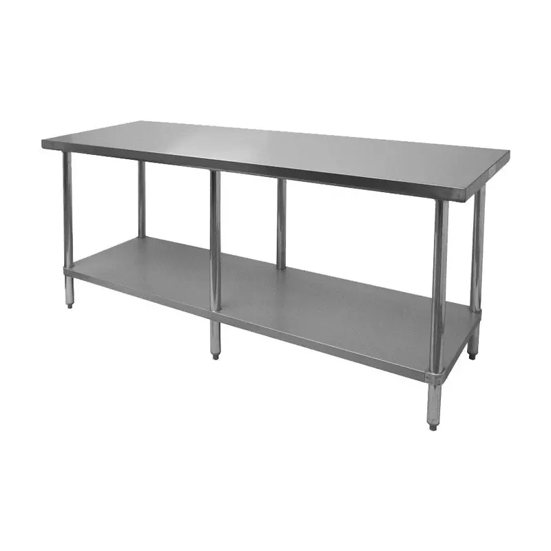 Gsw Wt-P3072 Premium 72" × 30" Stainless Steel Work Table 1