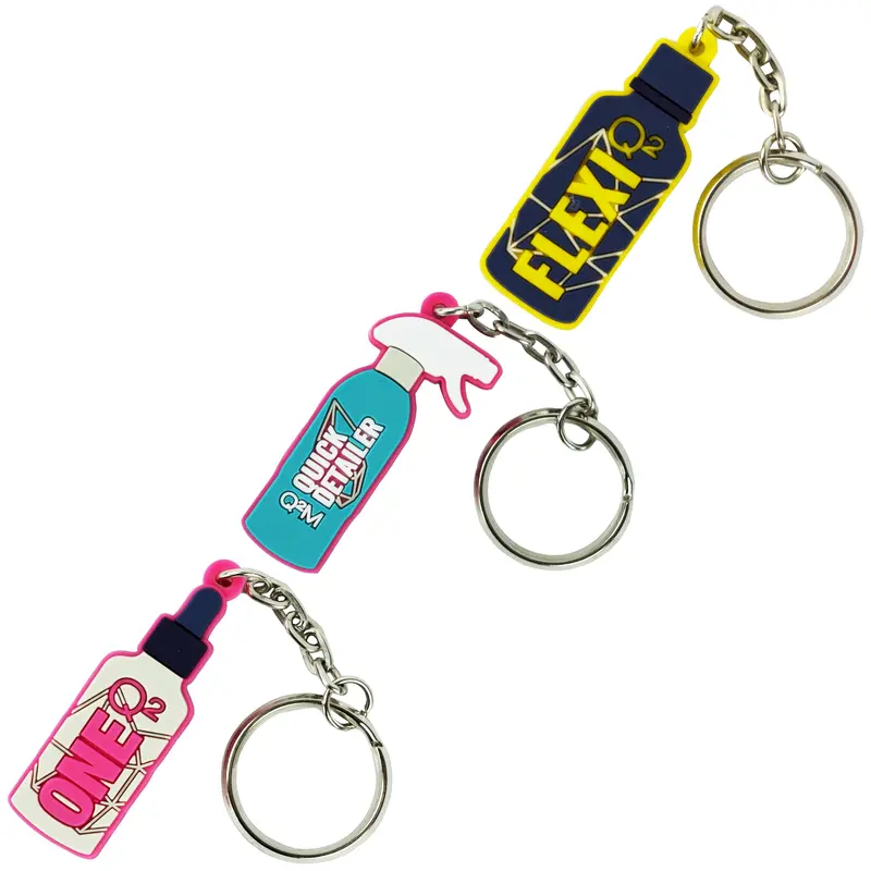 Gyeon Silicone Rubber Keychain Rings – Durable & Stylish Accessories 1