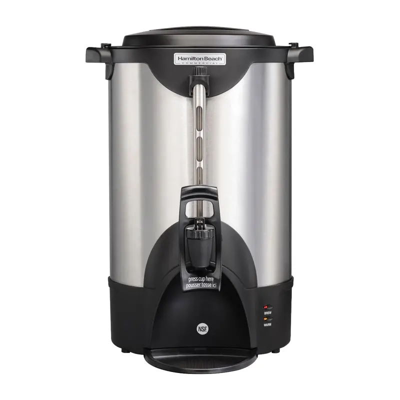Hamilton Beach 40-Cup Stainless Steel Coffee Urn – Commercial-Grade Hcu040S 1