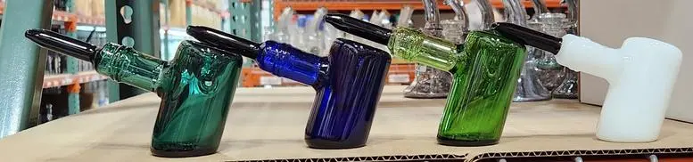 Handcrafted Glass Hammer Pipe | Ohio Hippies 1