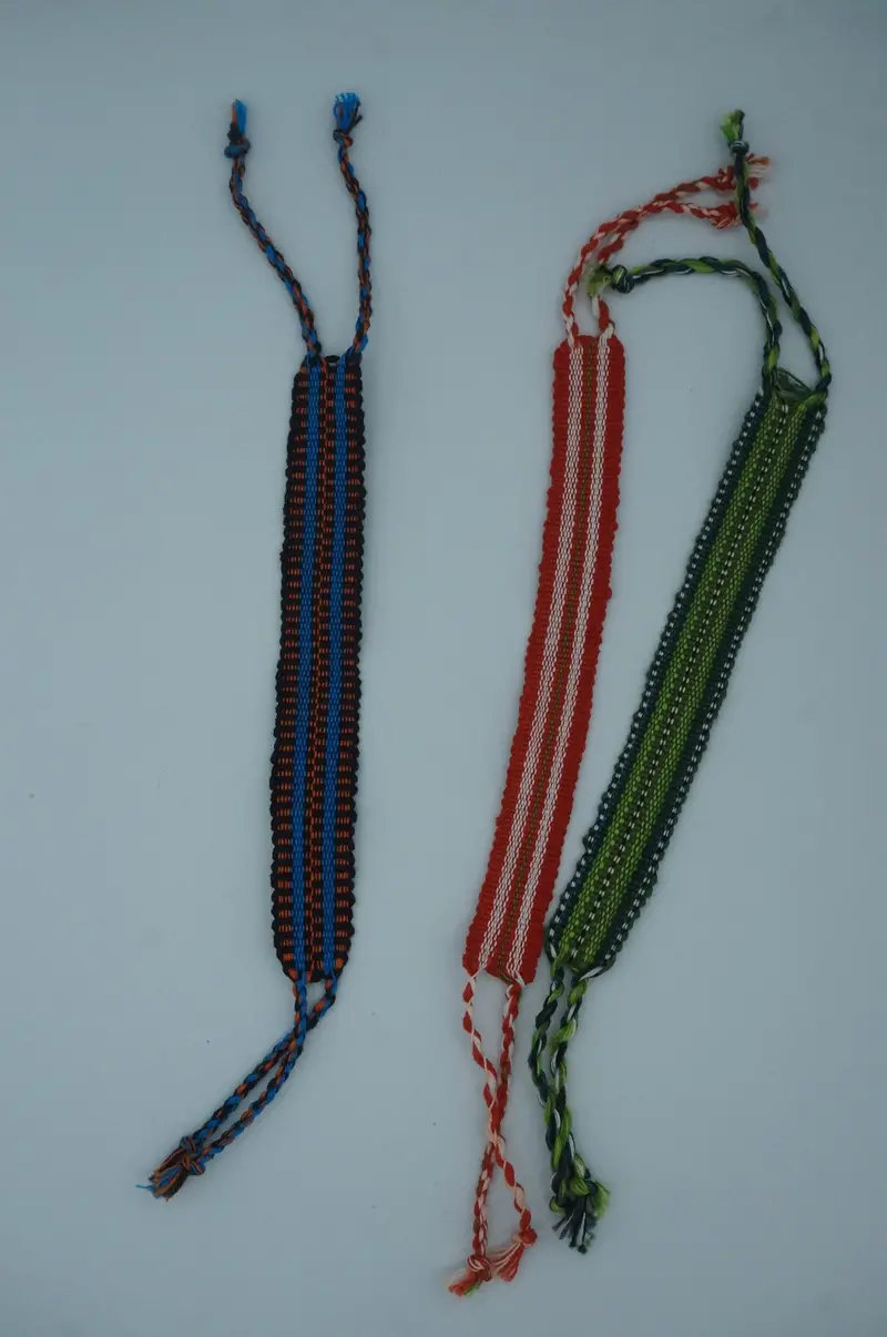 Handmade Cotton Friendship Bracelets In Assorted Colors 1