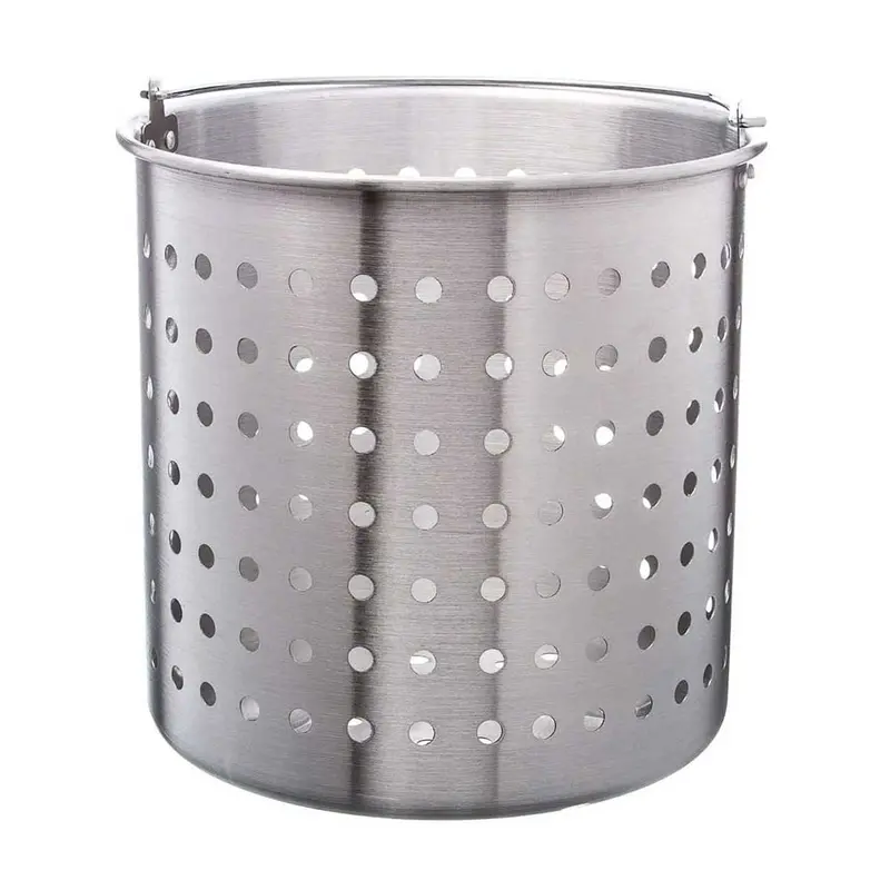 Heavy-Duty Aluminum Steamer Basket – 40-Quart Capacity 1