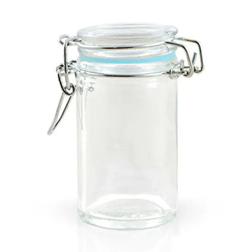 Heremes Mini Blue Seal Jar – 2.2 Oz Airtight Container For Cocktails, Garnishes, Or Small-Batch Events 1