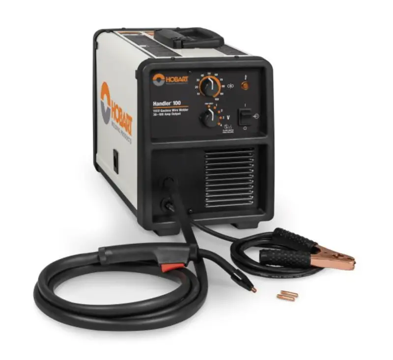 Hobart Handler 100 Flux-Cored Wire Welder — Compact Entry-Level Unit (500572) 1