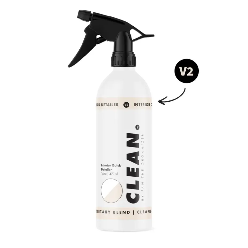 Interior-Specific Quick Detailer For Dash, Vinyl & Leather – Clean Series 1