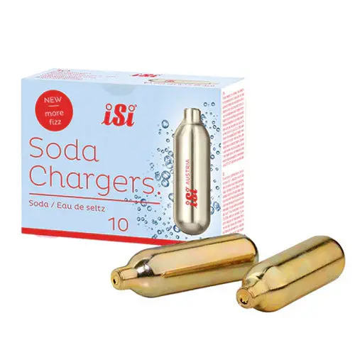 Isi 000499 Co₂ Charging Cartridges For Soda Siphons – Pack Of 10 1