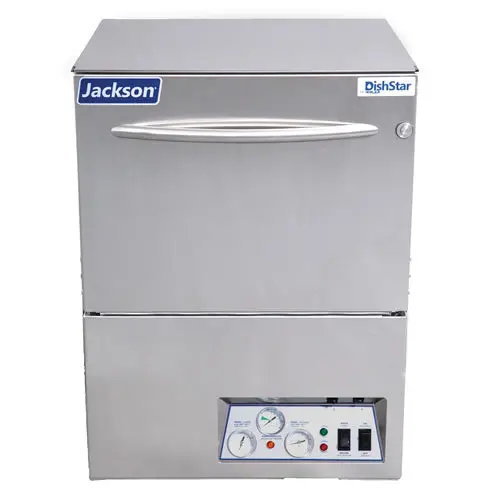 Jackson Dishstar Ht High-Temperature Undercounter Dishwasher — 24 Racks Per Hour, Heat Sanitizing 1