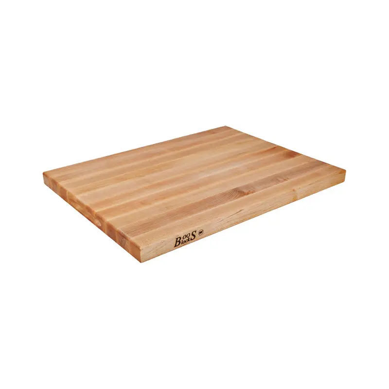 John Boos Large Hard Rock Maple Cutting Board – 18" X 24" X 1.5", Professional-Grade Surface 1