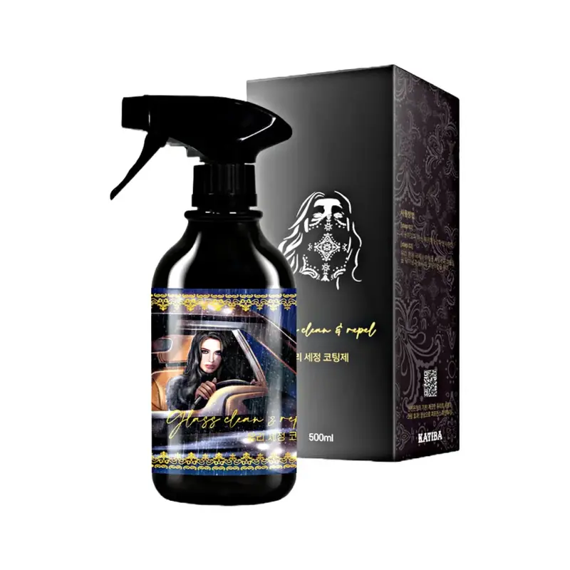 Katiba Water-Repellent Glass Cleaner – 500Ml Streak-Free Formula 1