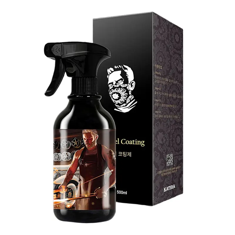 Katiba Wheel Coating Spray – 500Ml Protective Finish For Alloy And Steel Rims 1