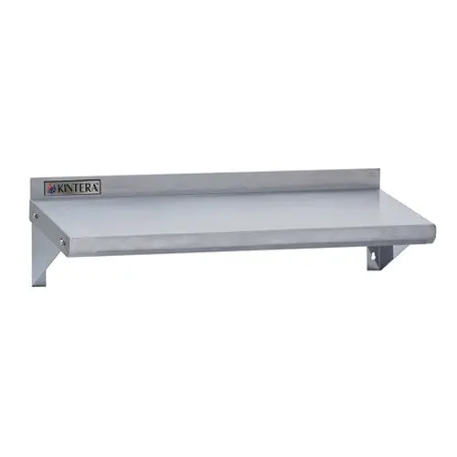 Kintera Kws1296 Wall-Mounted Stainless Steel Shelf – 96" X 12" 1