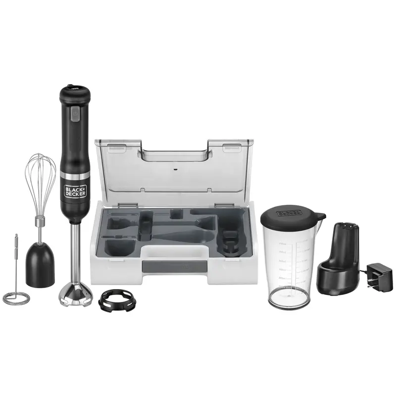Kitchen Wand 3-Piece Cleaning Tool Kit – Black 1
