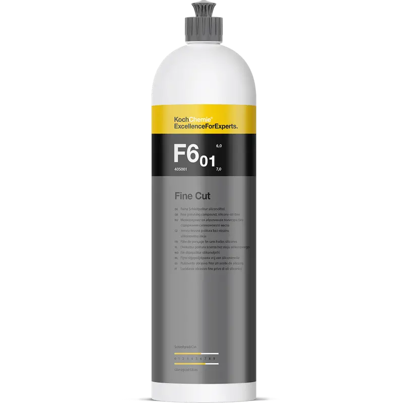 Koch Chemie F6.01 Fine-Cut Compound For Swirl Removal (250Ml / 1L) 1