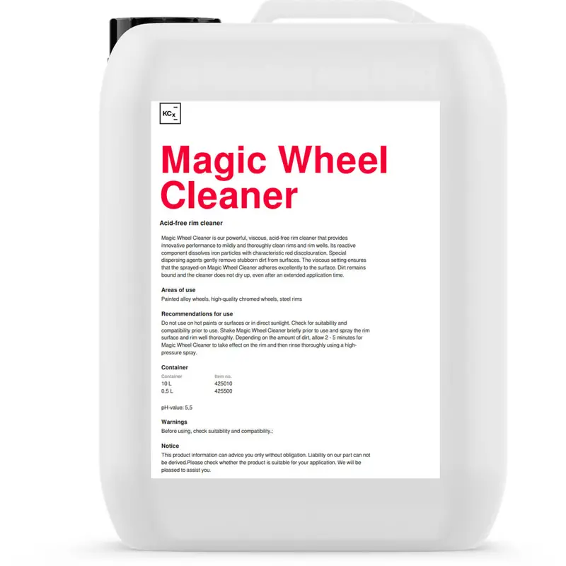 Koch Chemie Magic Wheel Cleaner – 5-Liter Heavy-Duty Rim Degreaser 1