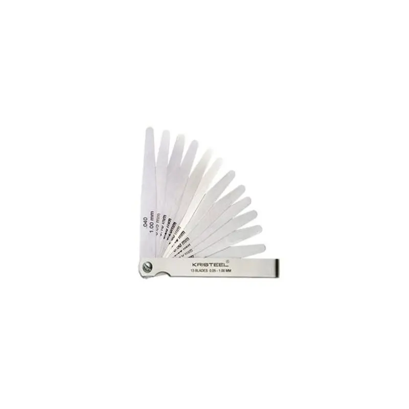 Kristeel Shinwa 13-Blade Feeler Gauge Set For Mechanical Clearance Checks (Fg-13) 1