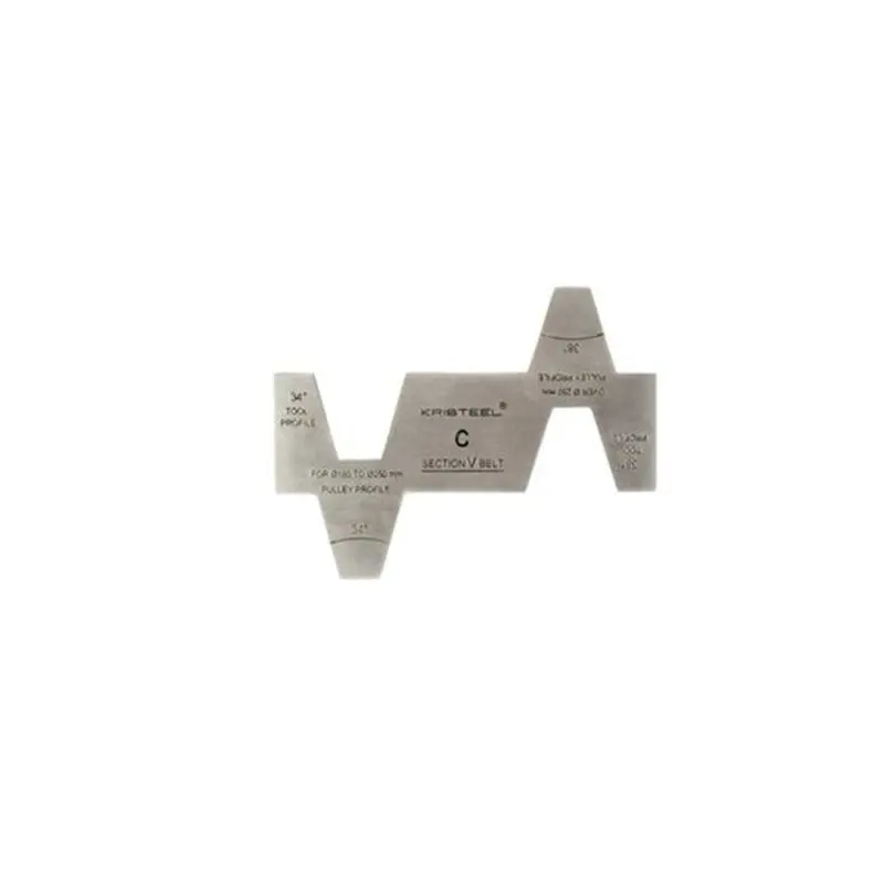 Kristeel Shinwa Pgc V-Groove Pulley Gauge – Metric Calibration 1