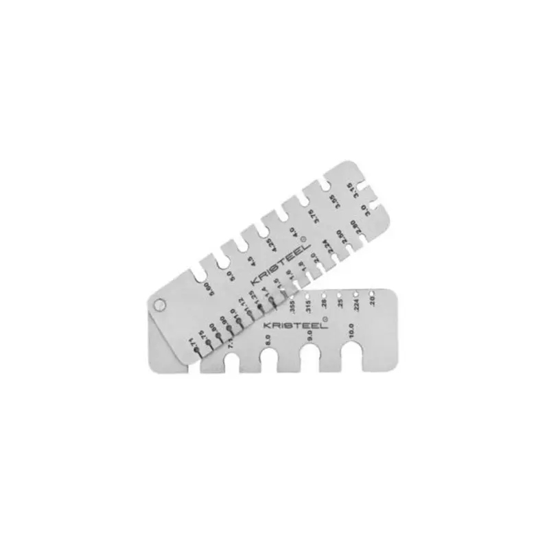 Kristeel Shinwa Rmwg Rectangular Metric Wire Gauge For Cable Sizing 1