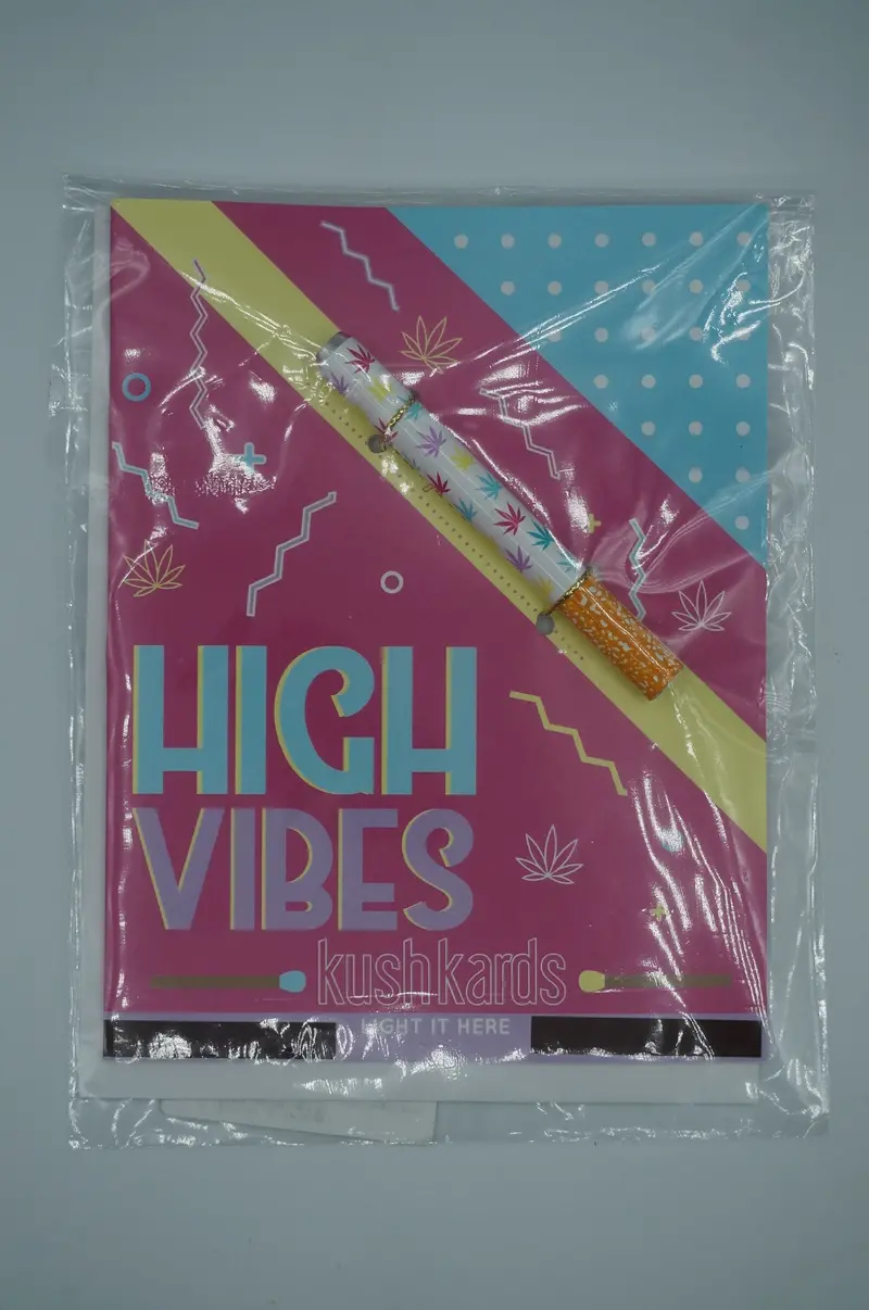 Kushkards Light-Up Greeting Cards – Interactive Cannabis-Themed Stationery 1