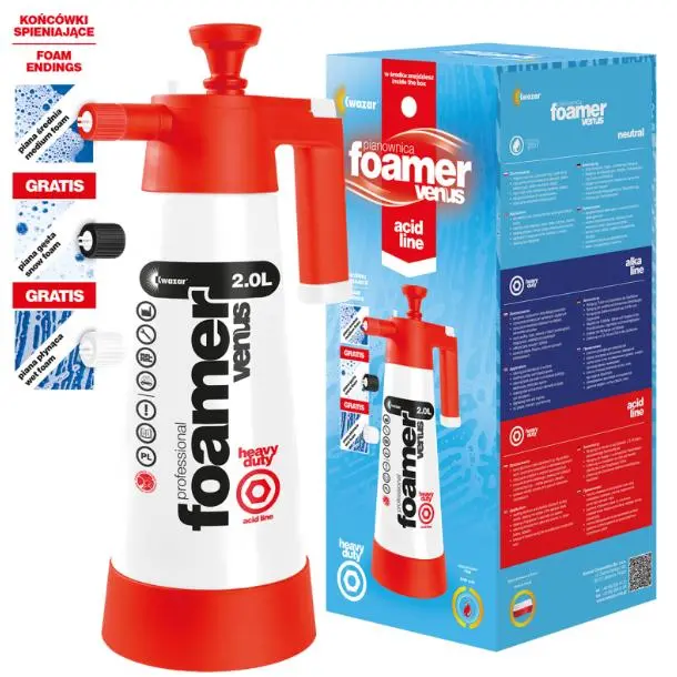 Kwazar Venus Super Foamer Hd – Acid-Based Pressure Pump System 1