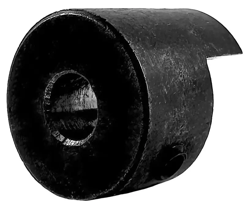 L075 Keyless Coupling Half – 7/16" Shaft Size, No-Key Design 1