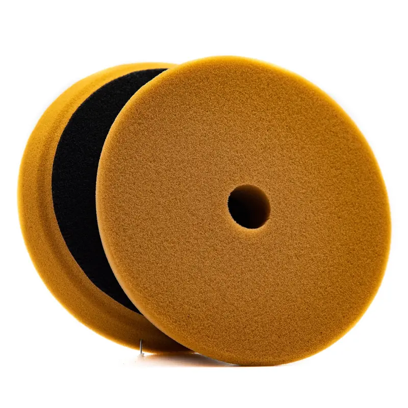 Lake Country Udos 5.5" Khaki Polishing Pad – Fine Finishing Foam 1